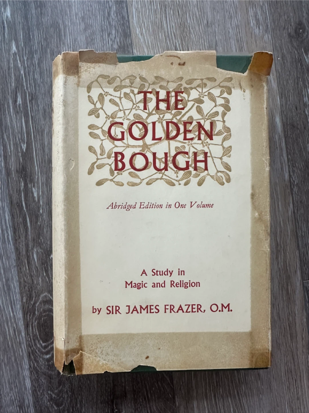 1952 The Golden Bough by Sir James Frazer, Abridged Edition