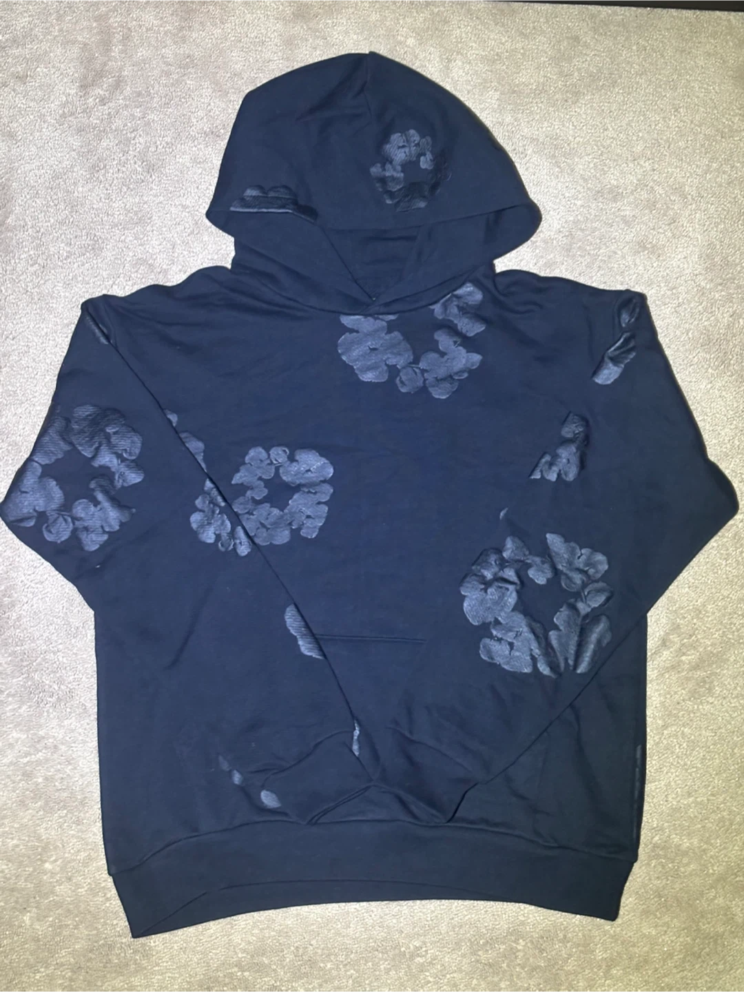 Brand new denim tears hood