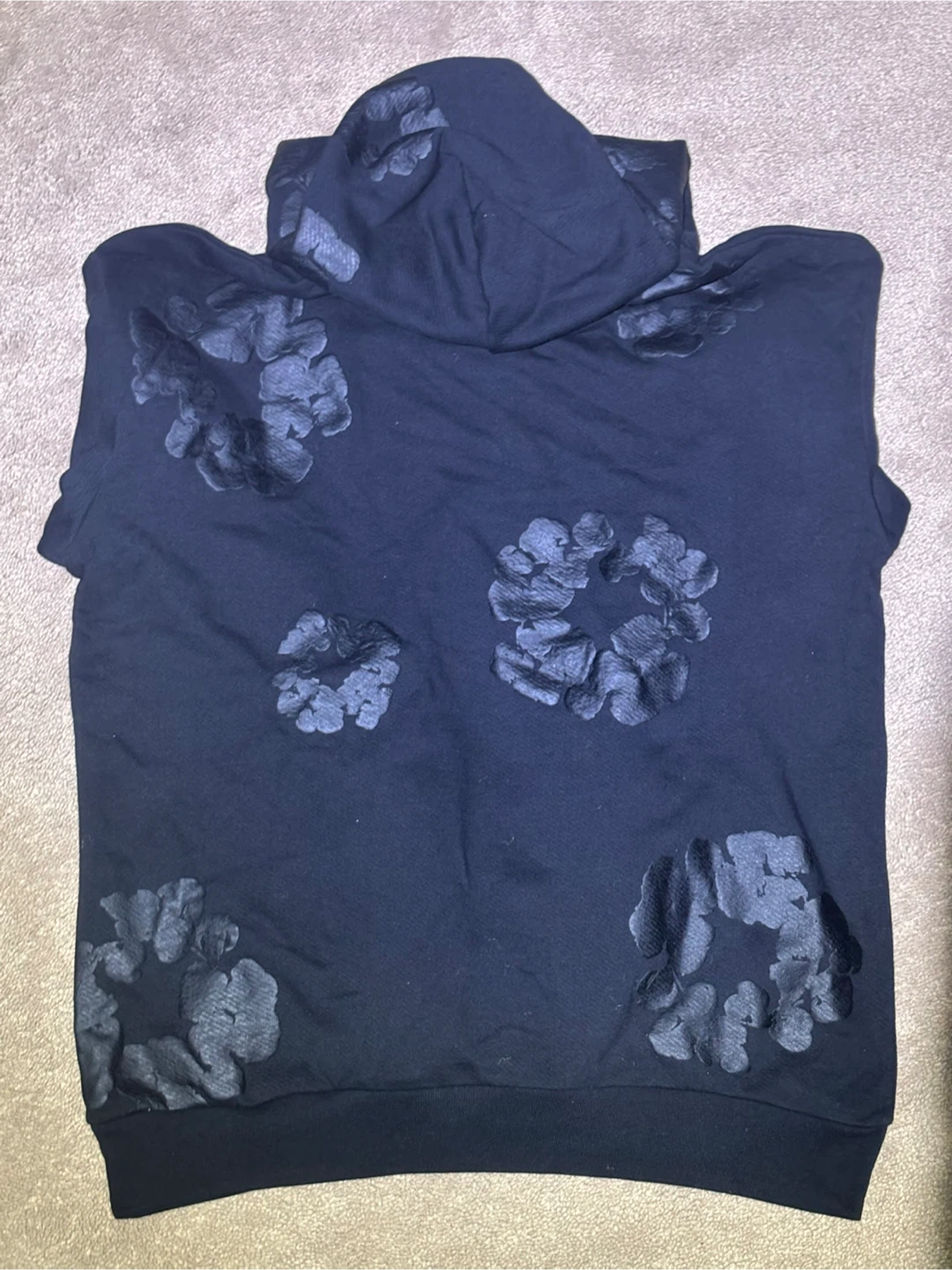 Brand new denim tears hood - photo 2