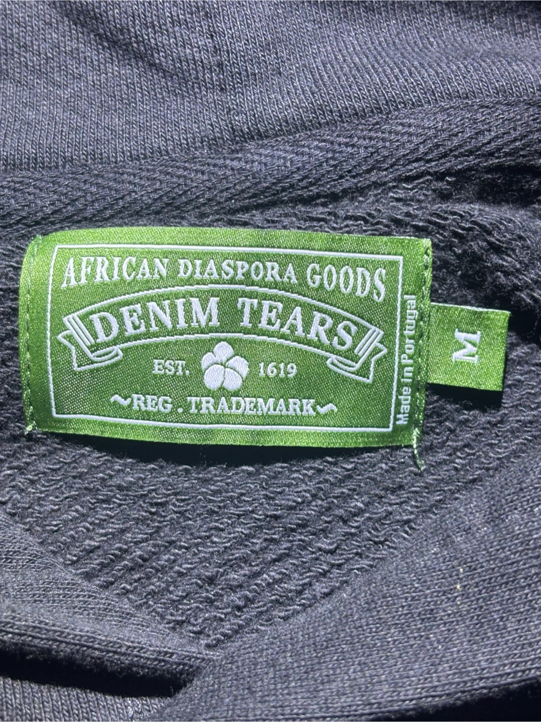 Brand new denim tears hood - photo 3