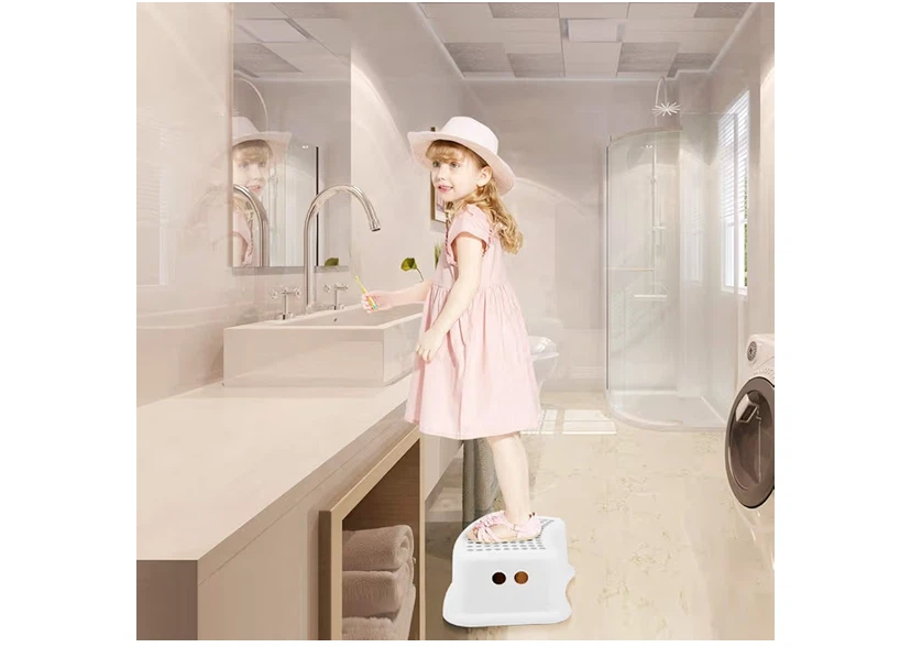 2 Pack Kids Non-Slip Bathroom Step Stool - photo 3