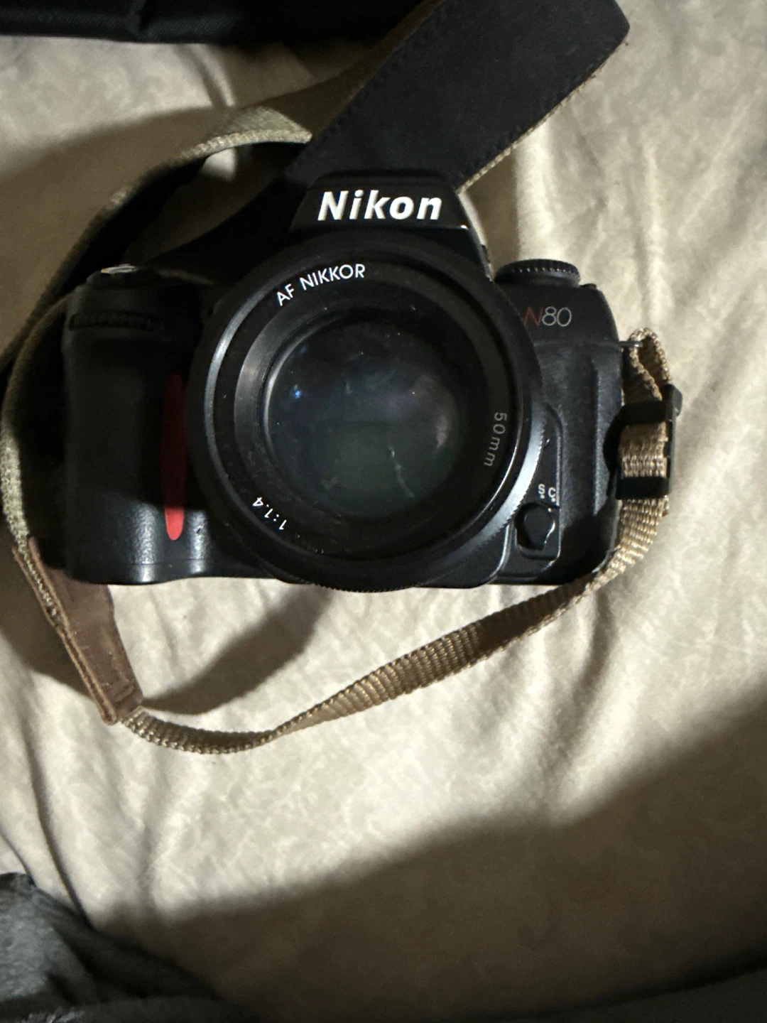 Nikon N80 Camera with 50mm f/1.4 Lens