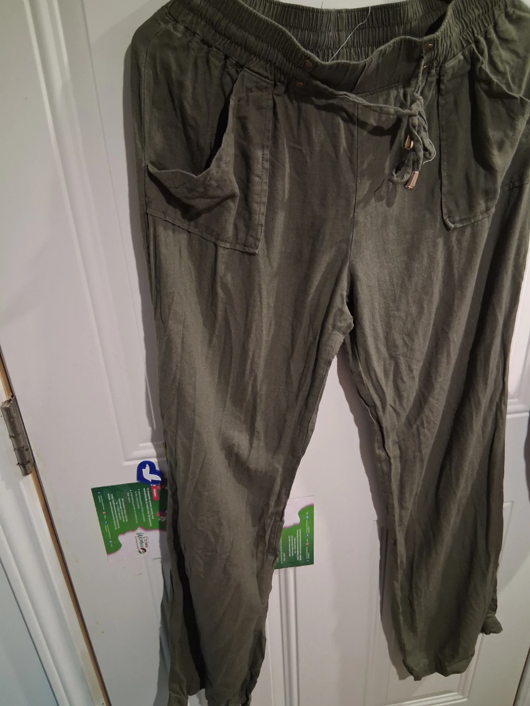 Olive Green Cargo Pants
