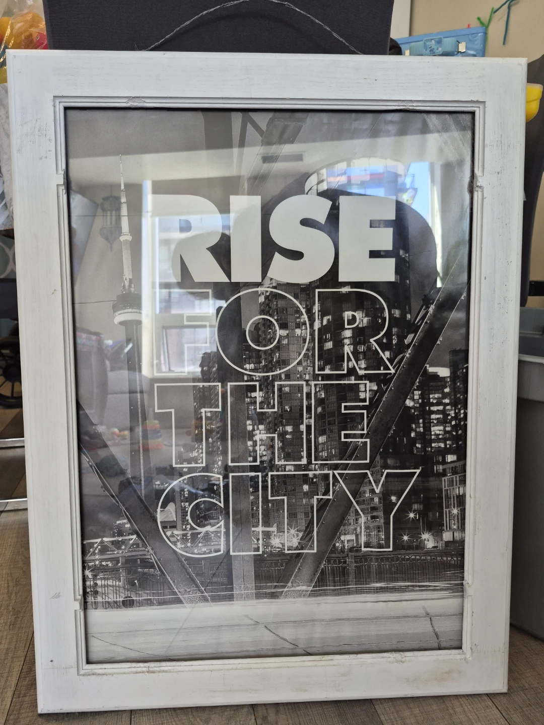 Rise For The City Toronto Framed Print