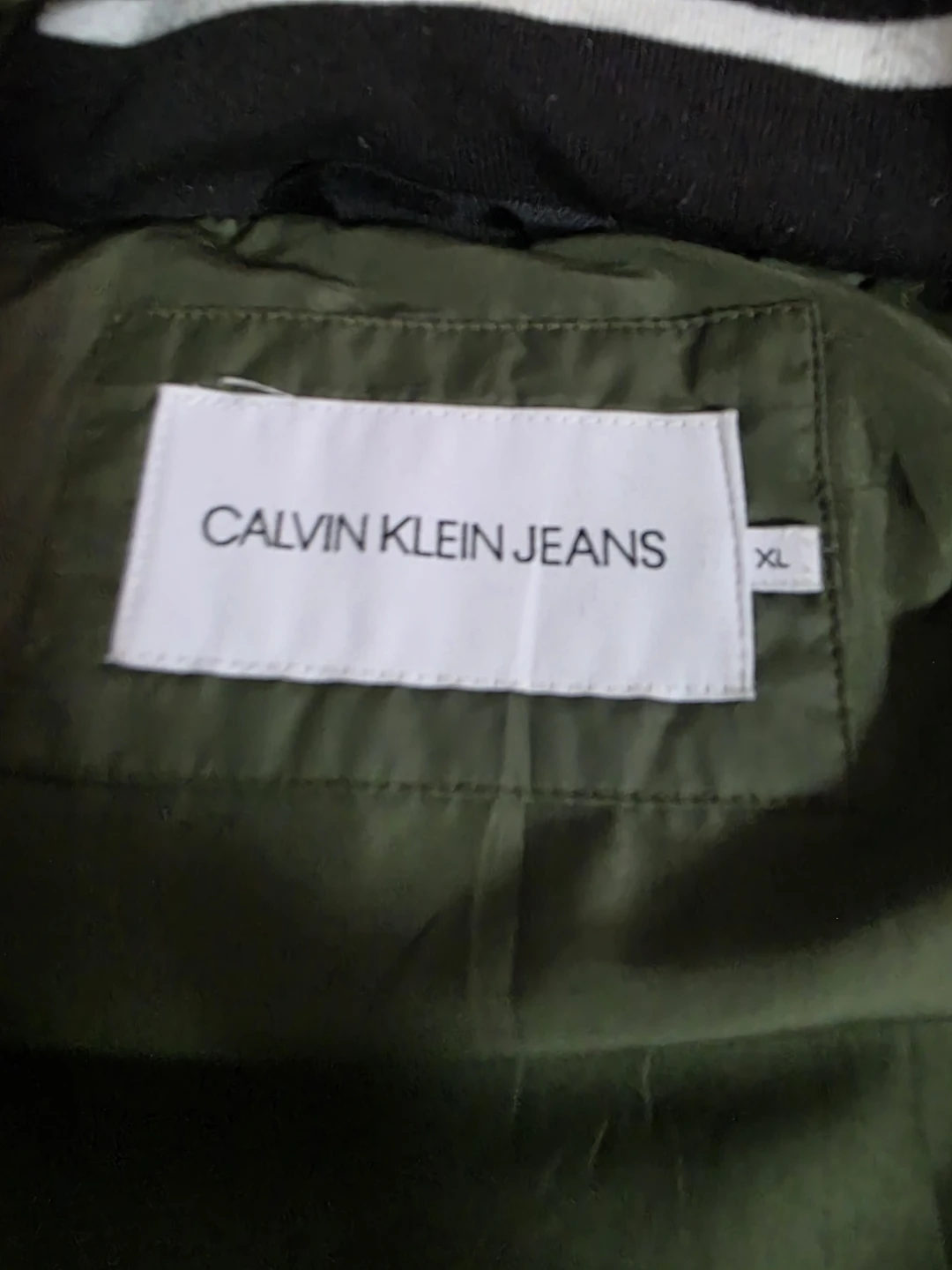 Calvin Klein Jeans Puffer Jacket - Green - XL - photo 4