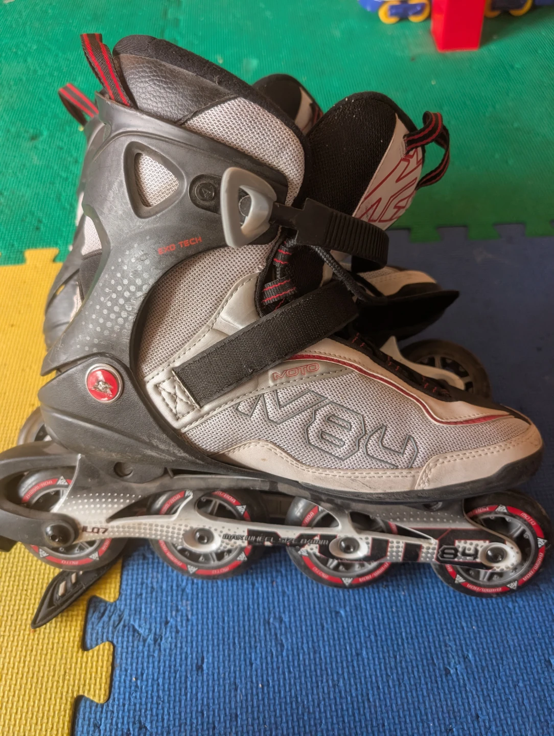 K2 Moto 84M Inline Skates Size 10.5