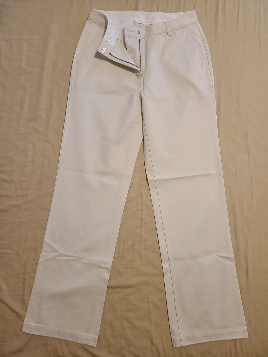 L.L.Bean Off-White Chinos Size 8 (x2)  🏈 - photo 4