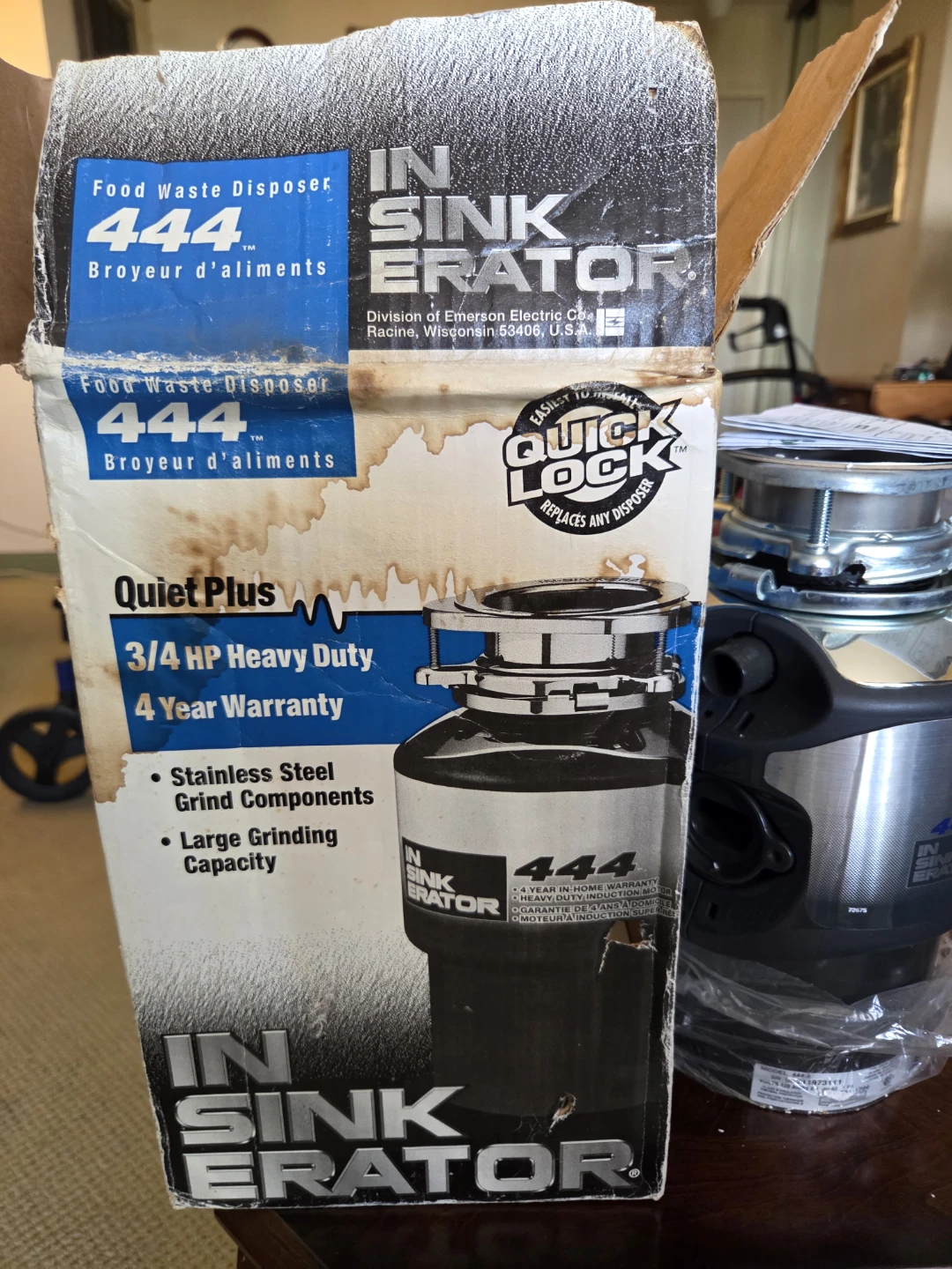 InSinkErator 444 Food Waste Disposer - photo 4