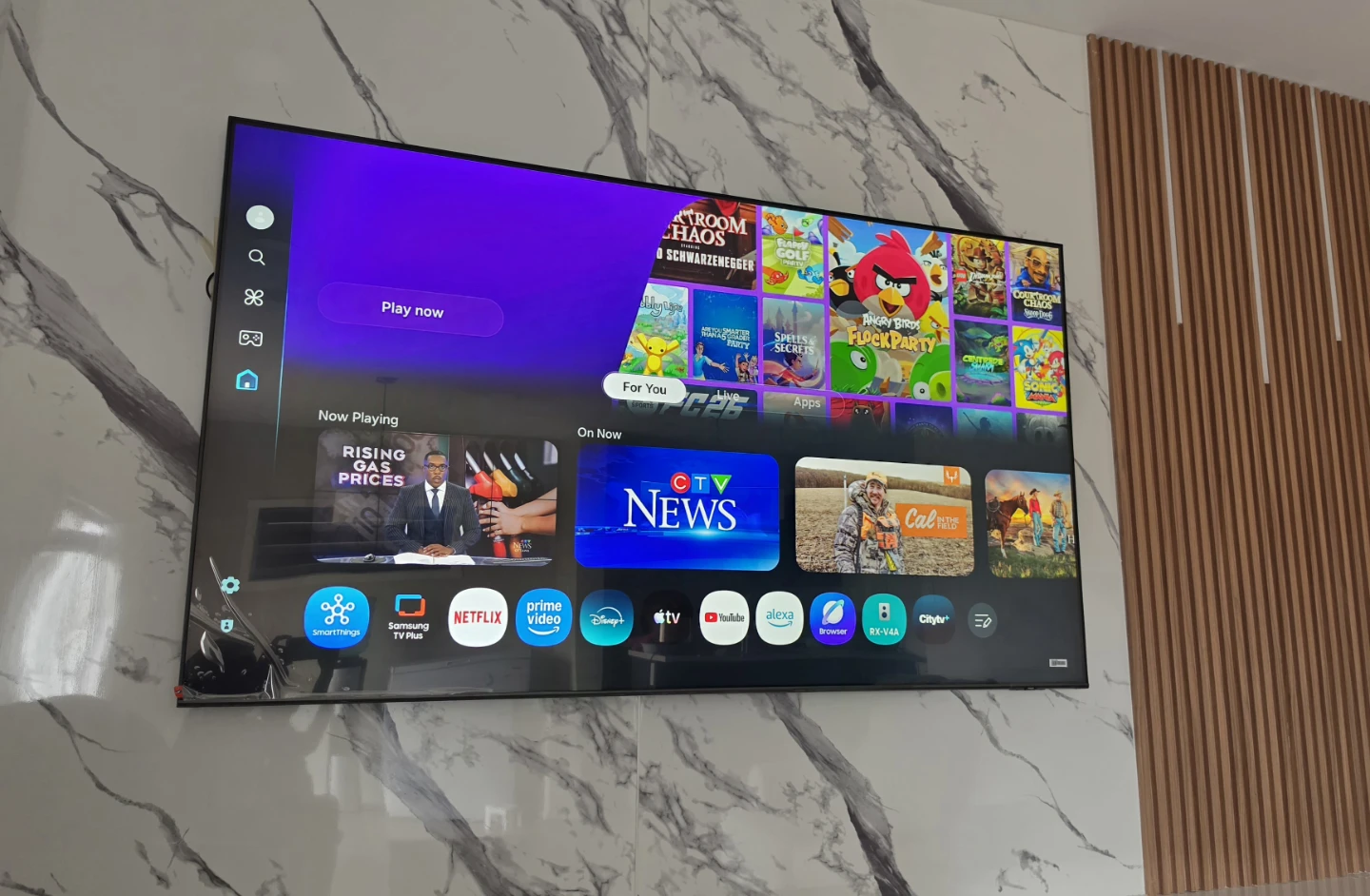 85 inches Samsung Smart TV