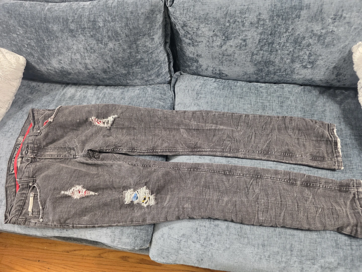 Conjunto de mezclilla para hombre (Chaqueta + Pantalón) - photo 4