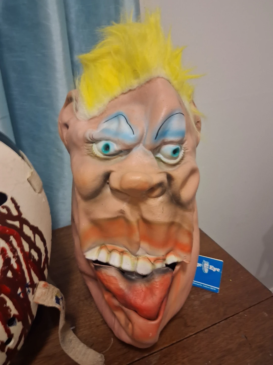 Vintage Halloween 1982 Savage Eye Character Mask