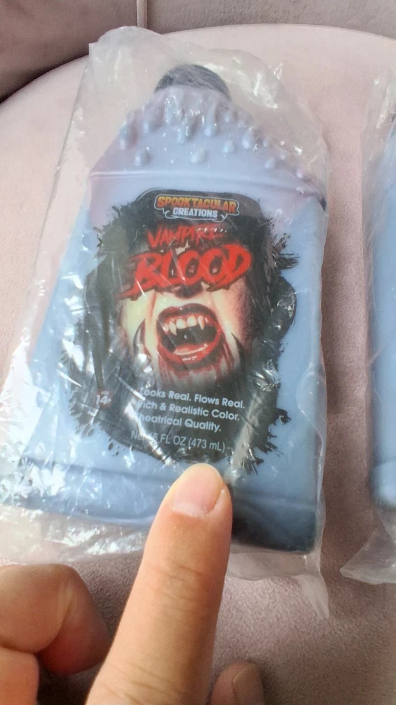 Fake Blood Movies filming make up
