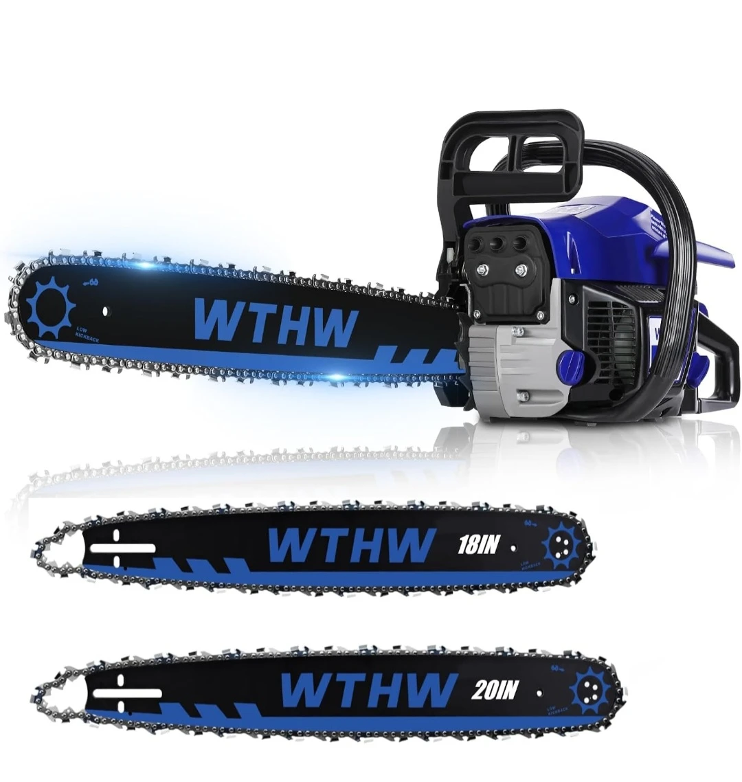 WTHW 58CC Gas Powered Chainsaw - photo 5