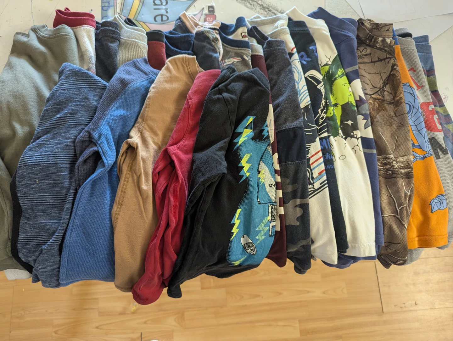 Lot of  Boys Long Sleeve Shirts