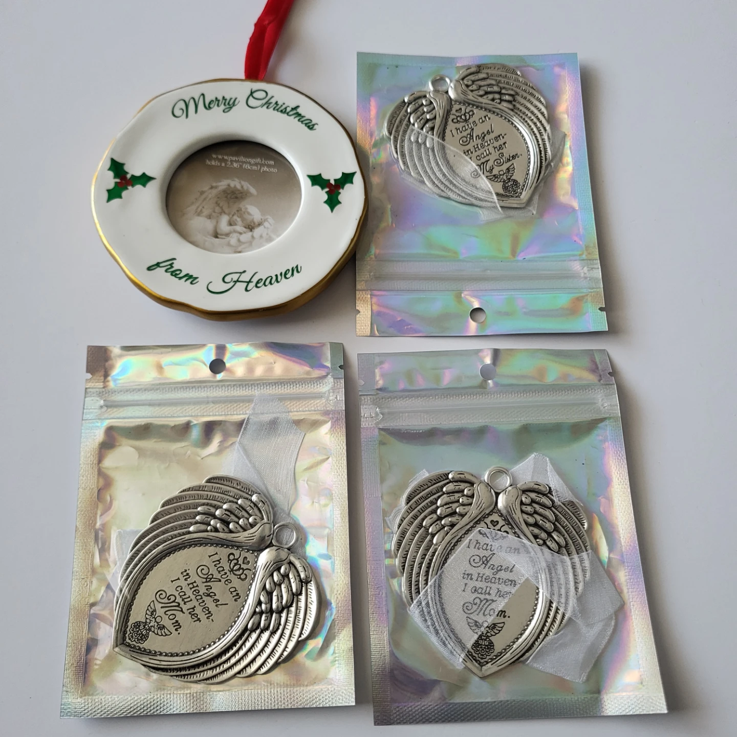 Memorial Angel Ornaments Bundle