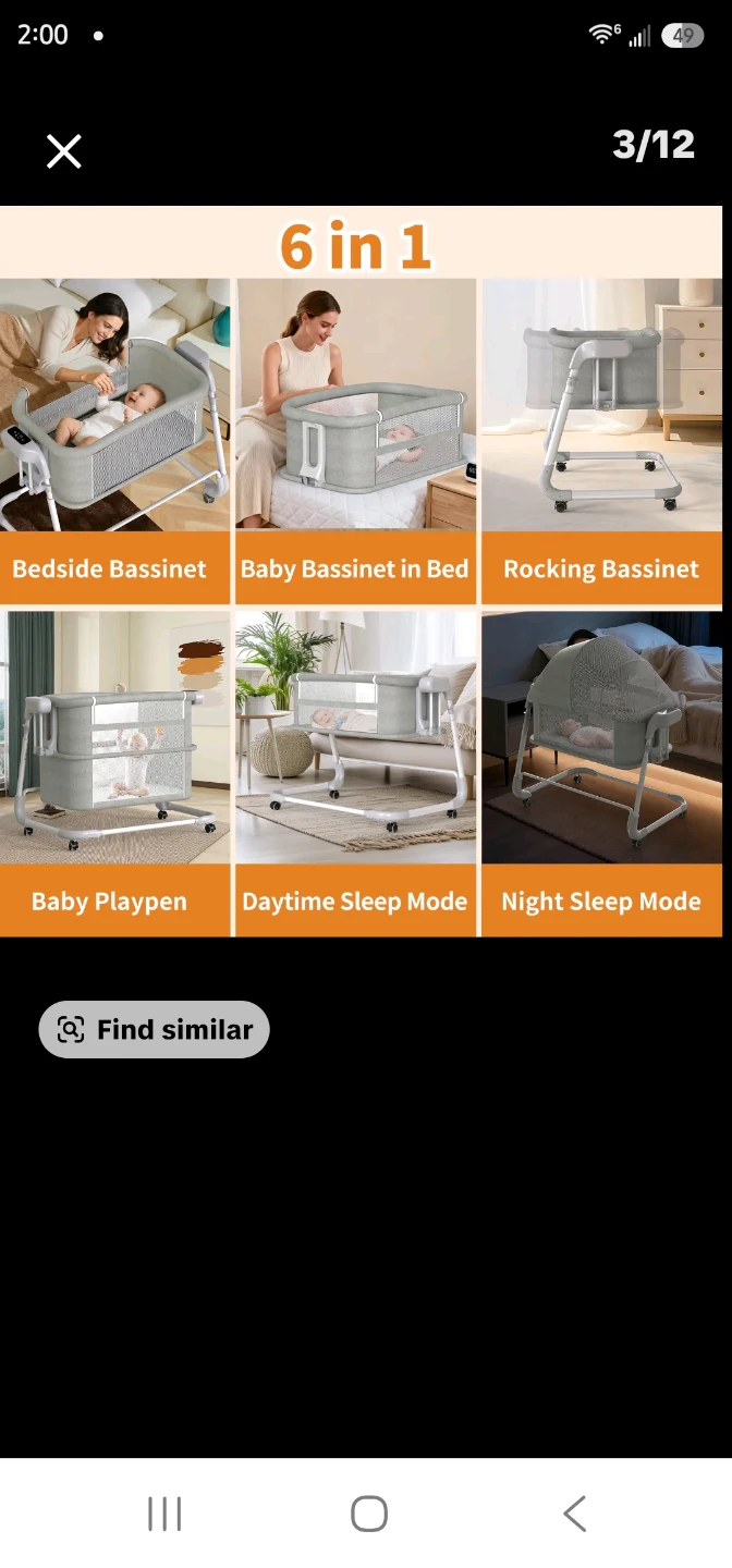 Baby Rocking Bassinet - photo 4