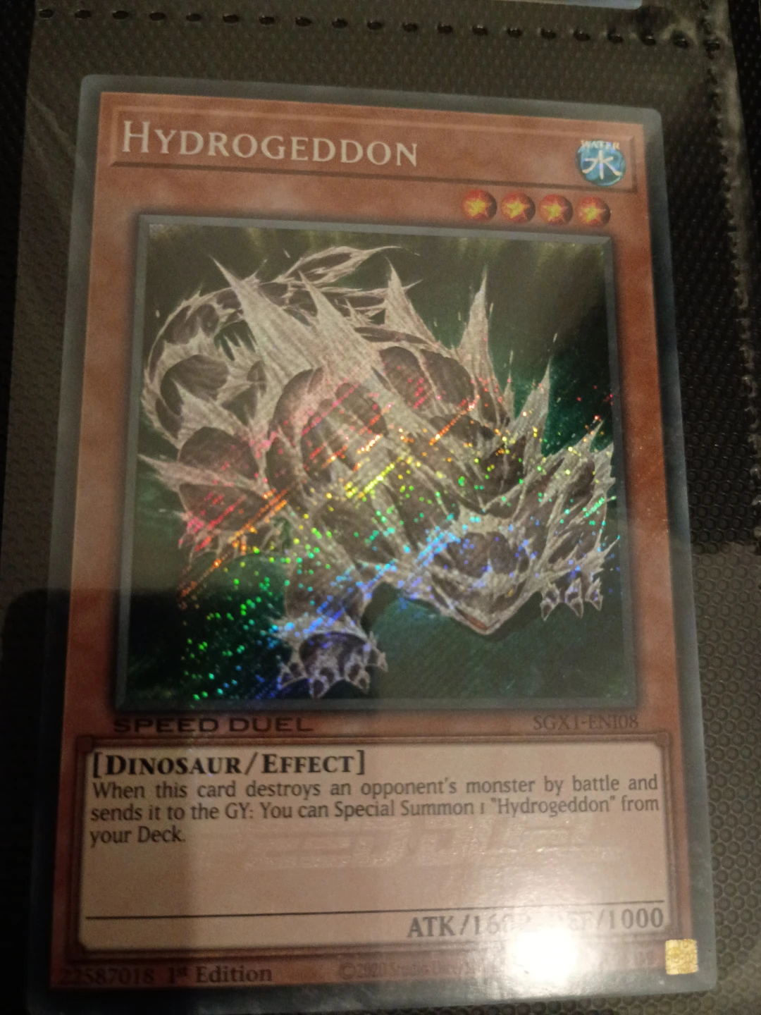 Hydrogeddon Speed Duel Yu-Gi-Oh 🏈