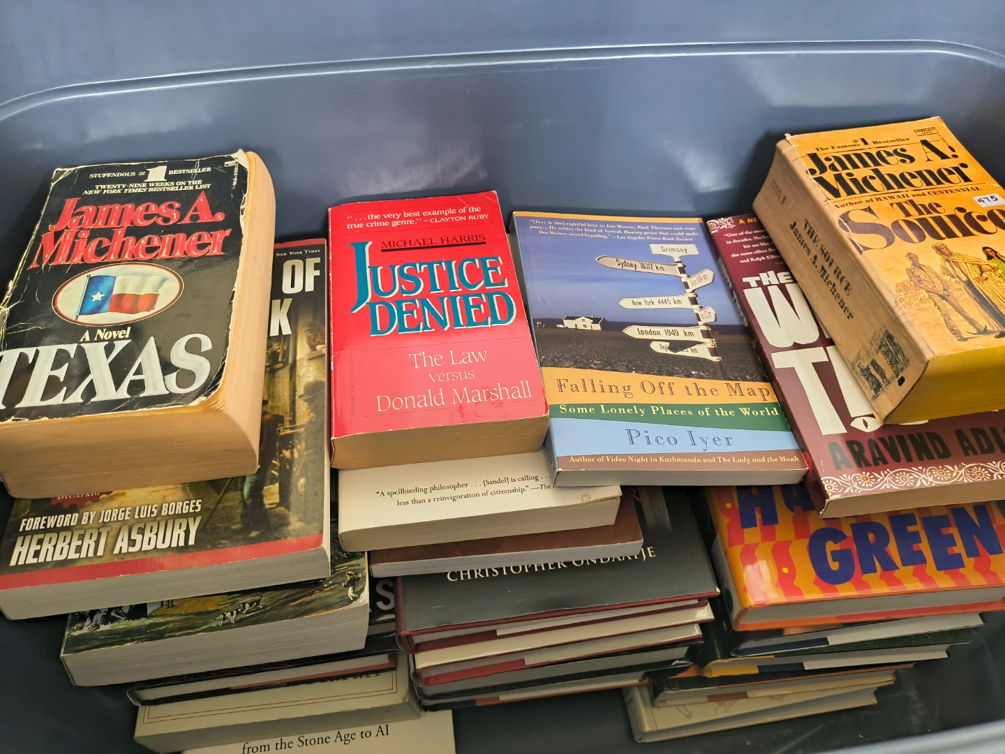 Tons of random books
