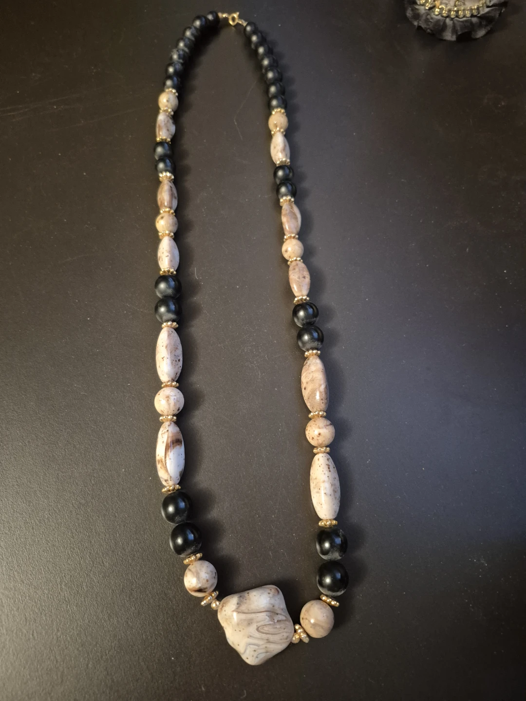 Beaded Statement Necklace