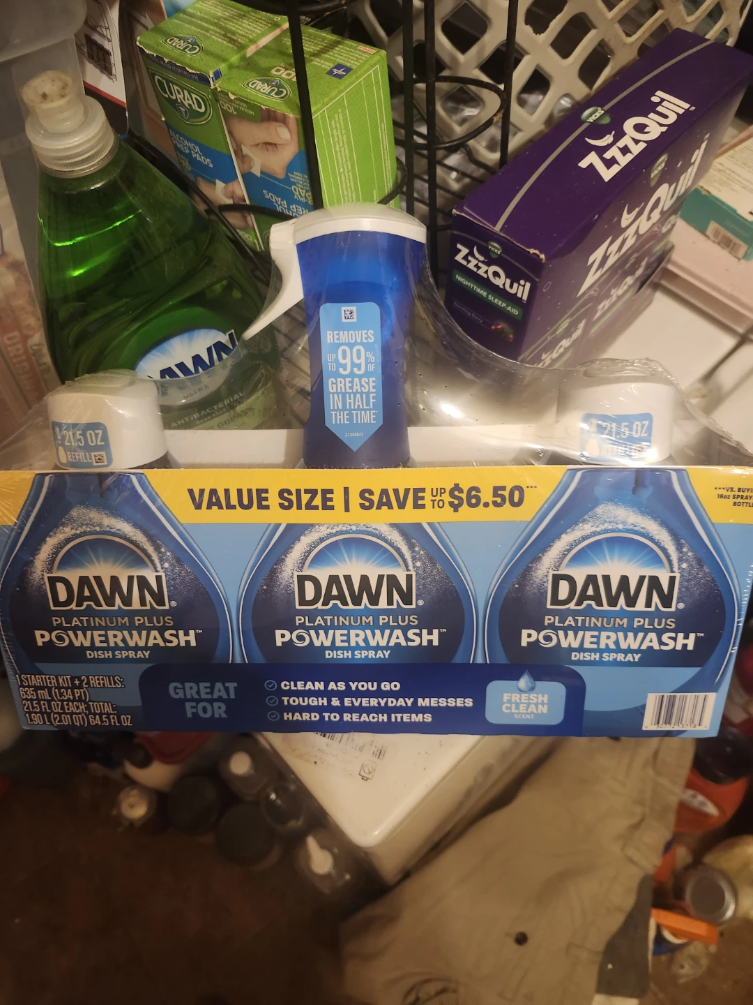 Dawn Platinum Plus Powerwash Dish Spray Starter Kit & Refills