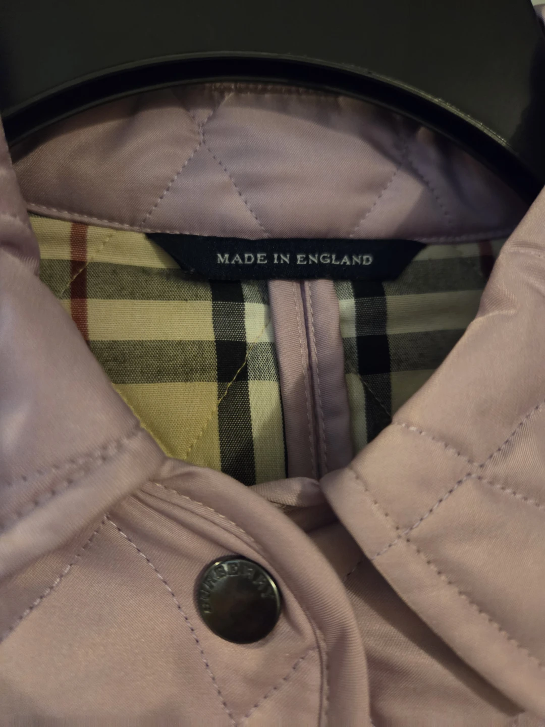 Burberry London Lilac Quilted Jacket xsmall - photo 2