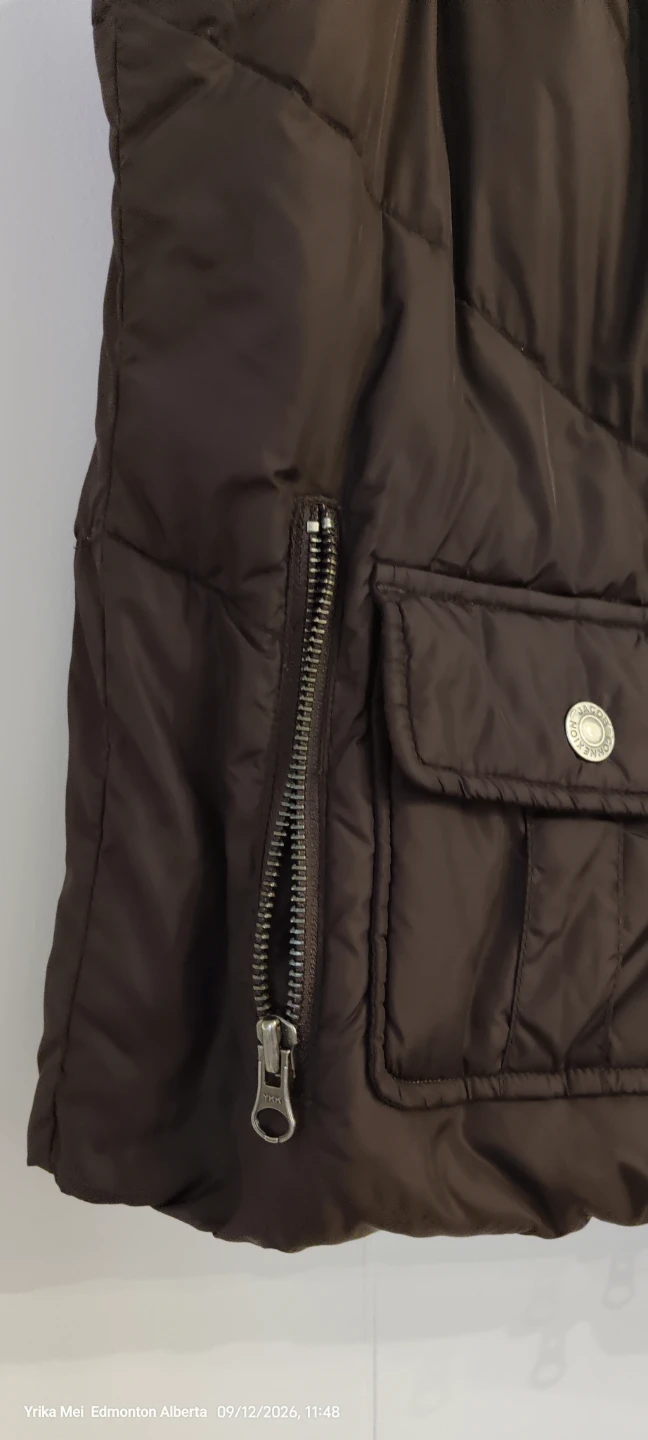 Jacob Connexion Puffer Vest - Brown - photo 3