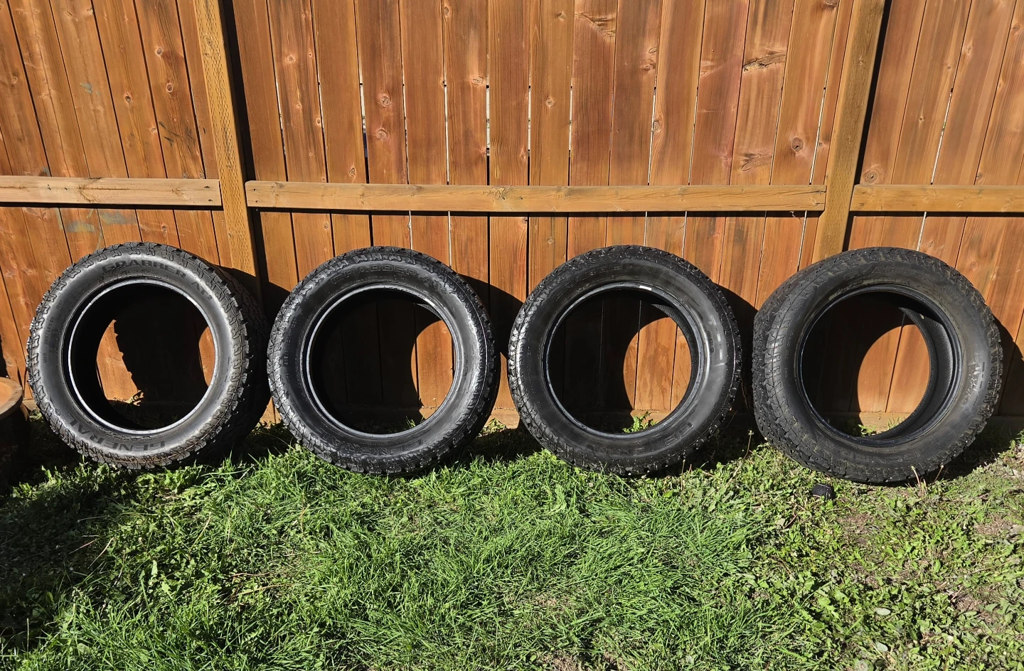 General Grabber AT2 305/50R20 120T M+S Used Tires (Set of 4). - photo 2