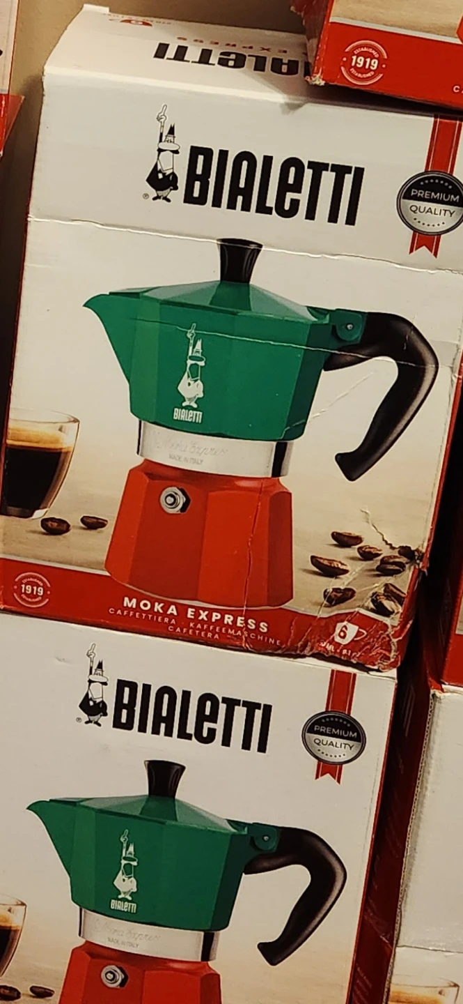 Bialetti Moka Express 6-Cup Stovetop Espresso Maker