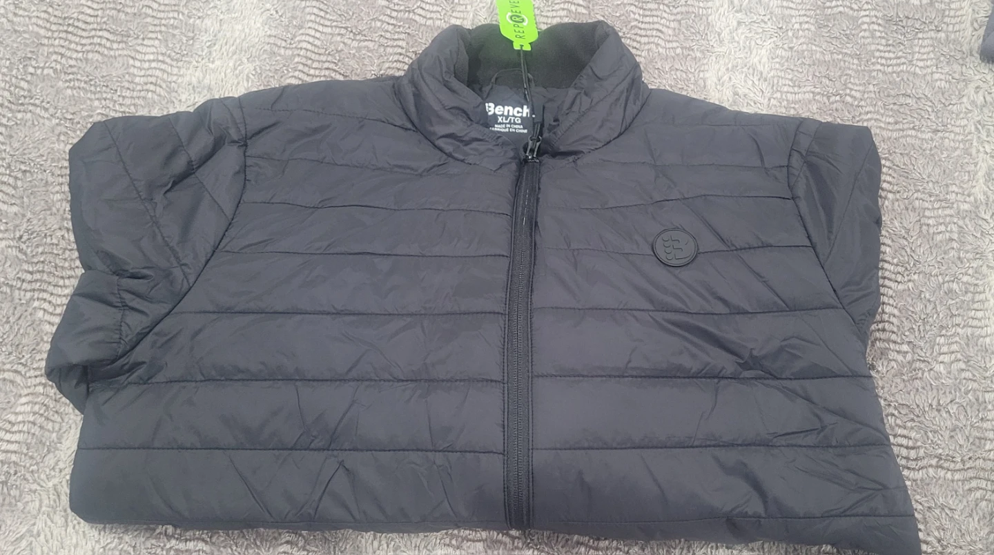 Bench Puffer Jacket Black