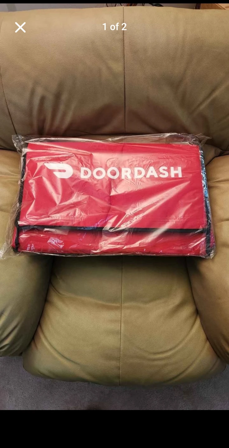 New DoorDash Insulated Delivery Bag