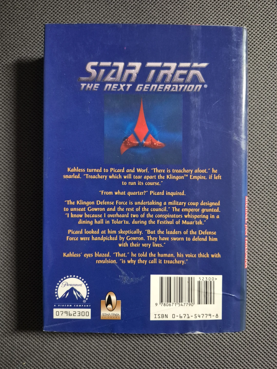 Star Trek: TNG - Kahless (1st Edition - HC) - photo 2