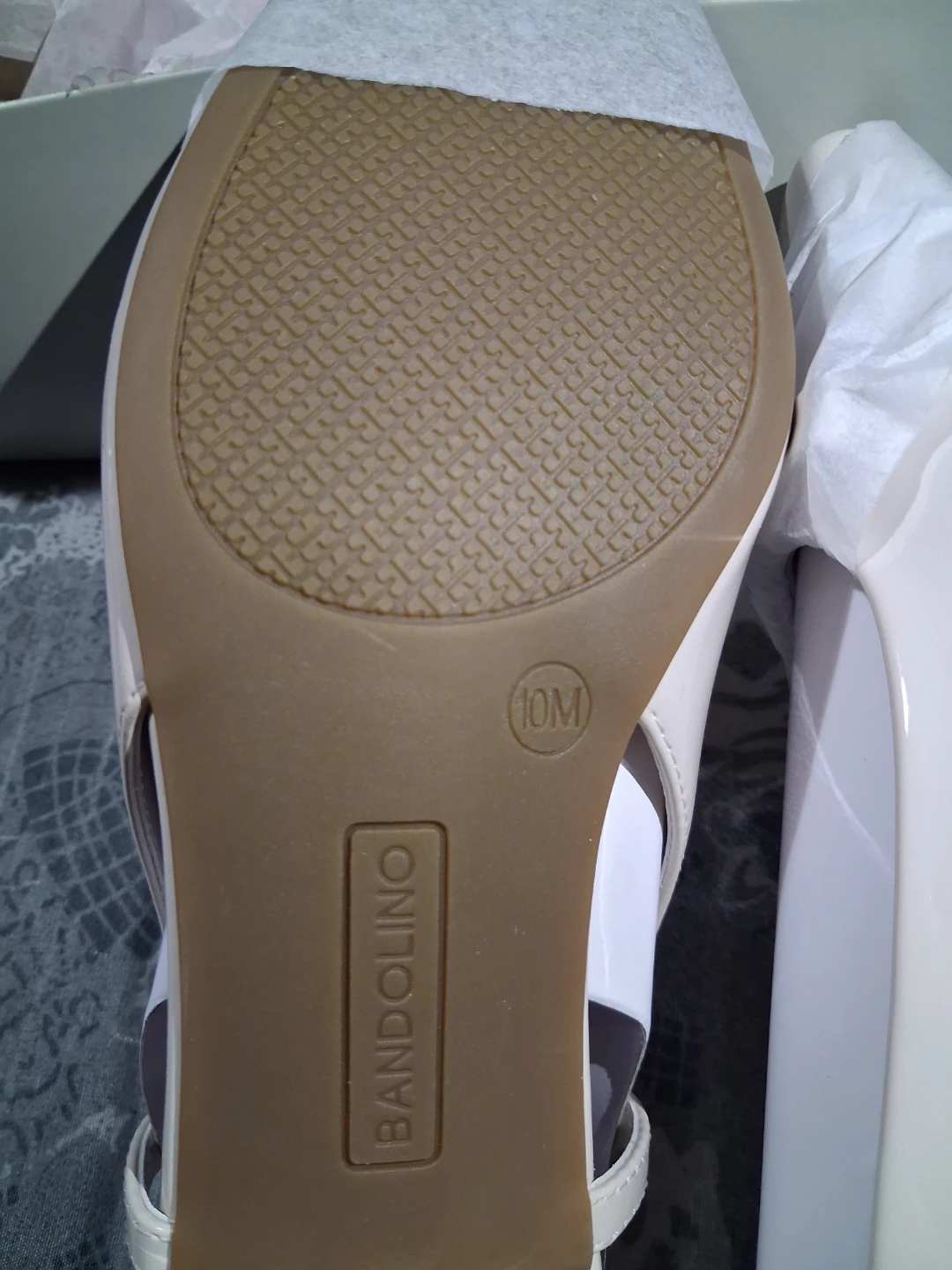 Bandolino Beige Slingback Shoes Size 10M - photo 2