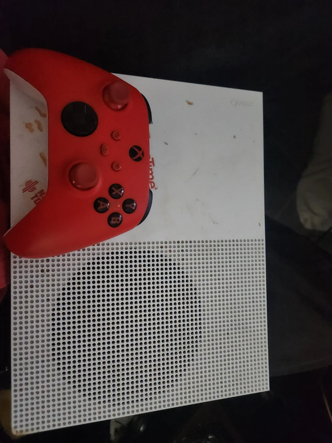 Xbox one S Console with Red Controller