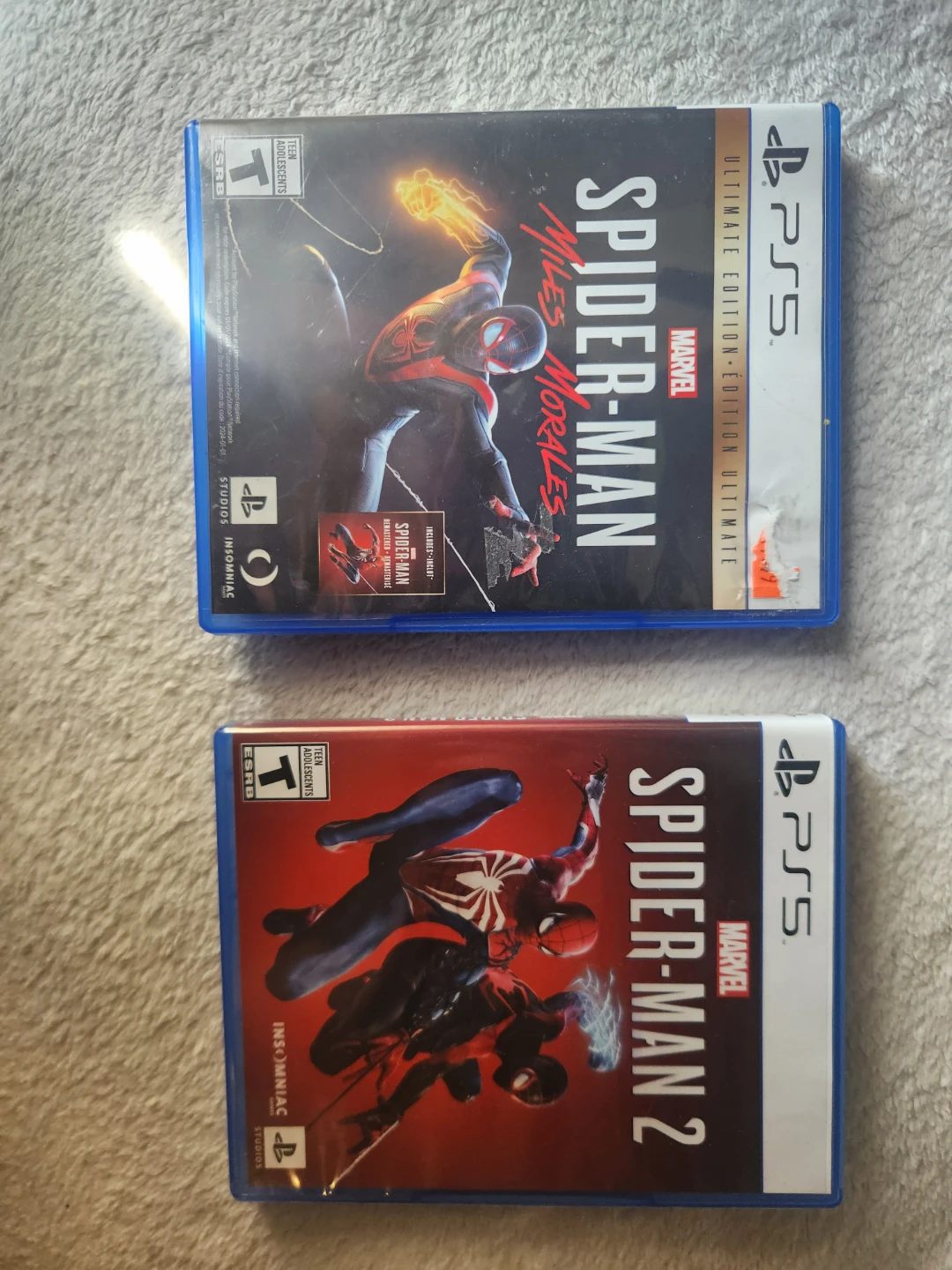 Marvel Spider-Man PS5 Games