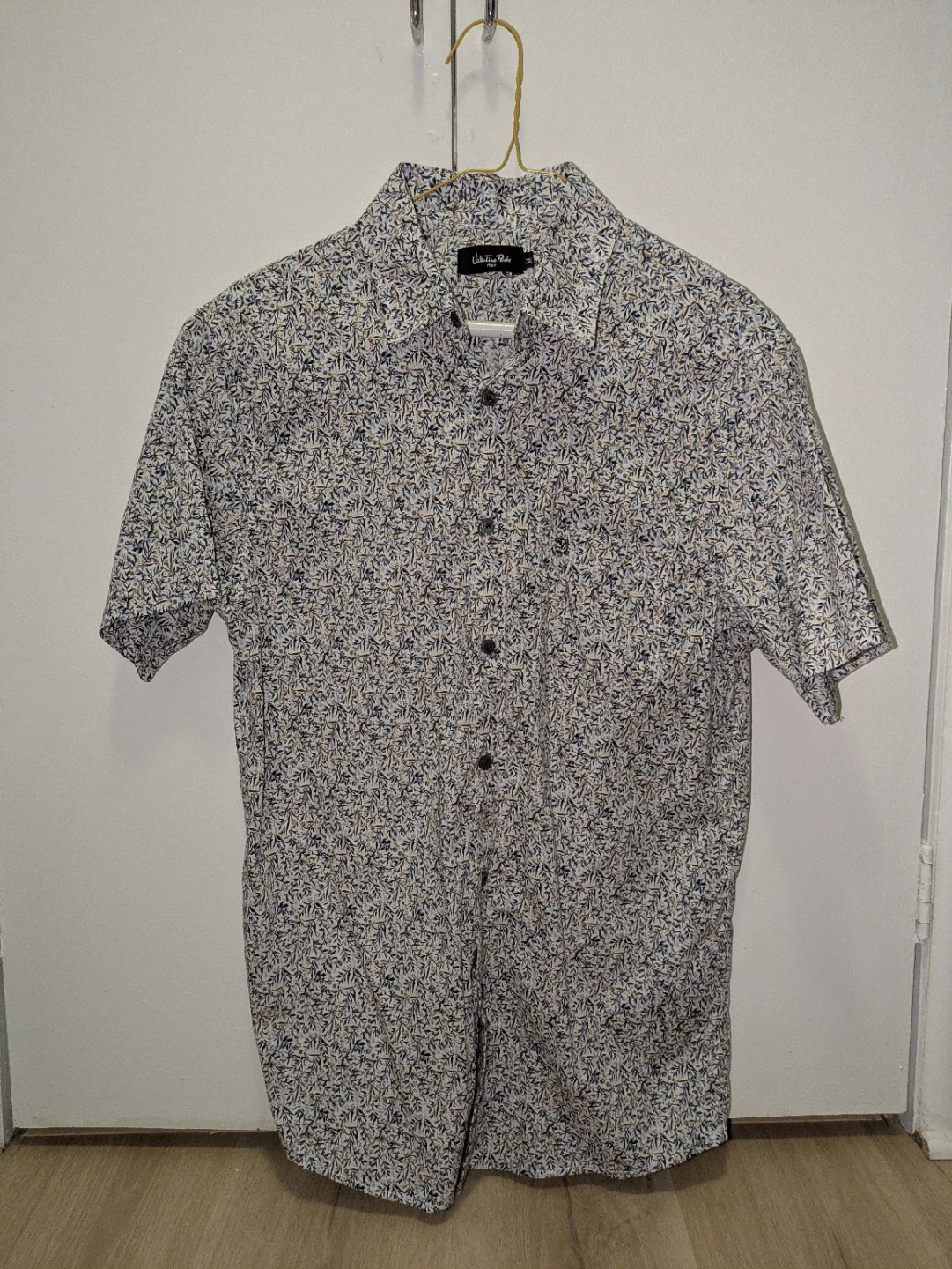Valentino Rudy Short Sleeve Button-Down Shirt