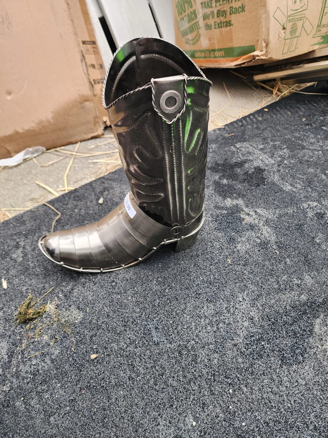 Metal Cowboy Boot Display - photo 2