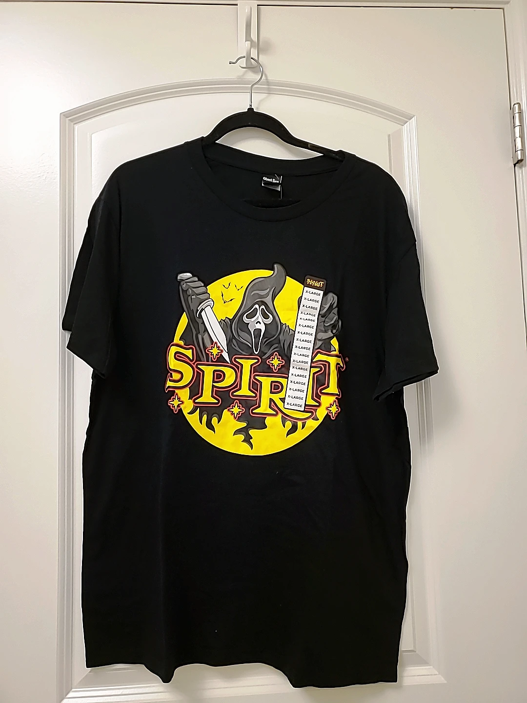 Spirit Halloween Ghost Face T-Shirt XL
