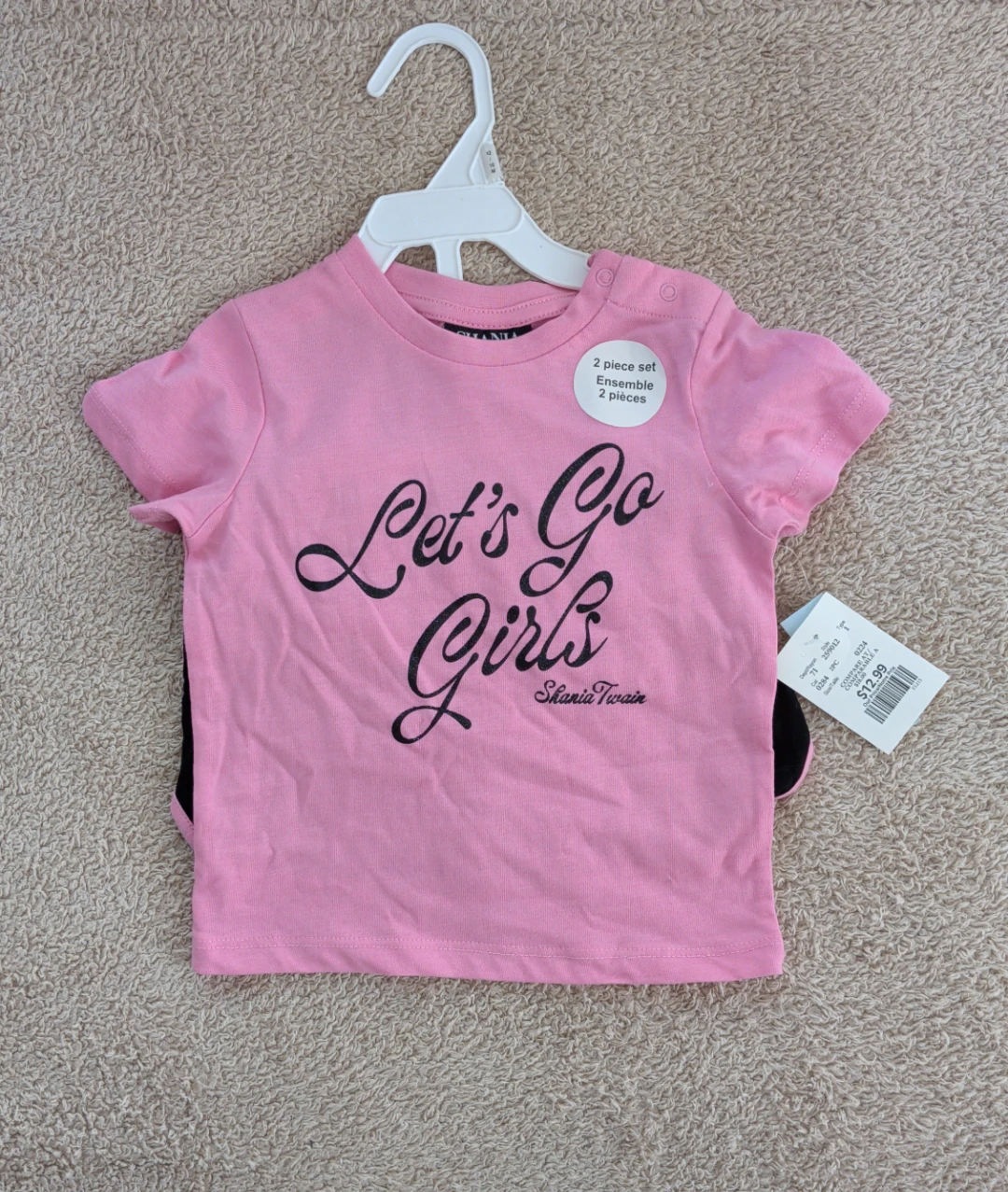 12-18 mo Shania Twain Girls 2-Piece Set