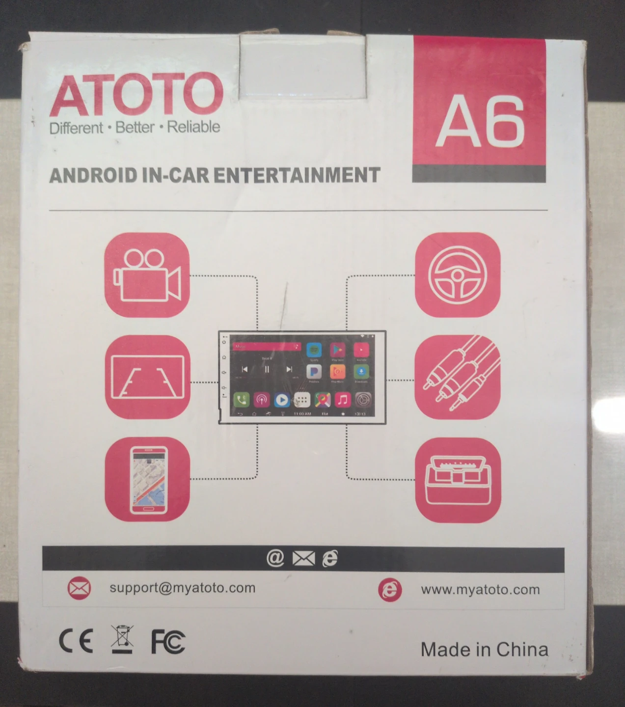 ATOTO A6 Android In-Car Entertainment System - photo 2