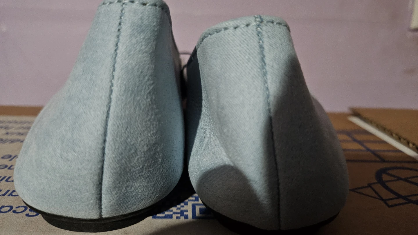 Madras Light Blue Nubuck Smoker Loafers Size 7M - photo 5
