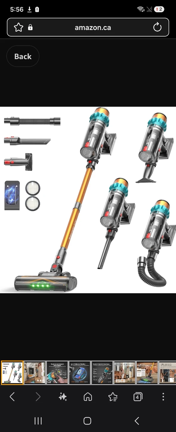 Brand new ElecKeys K10 Cordless Stick Vacuum Cleaner - photo 4