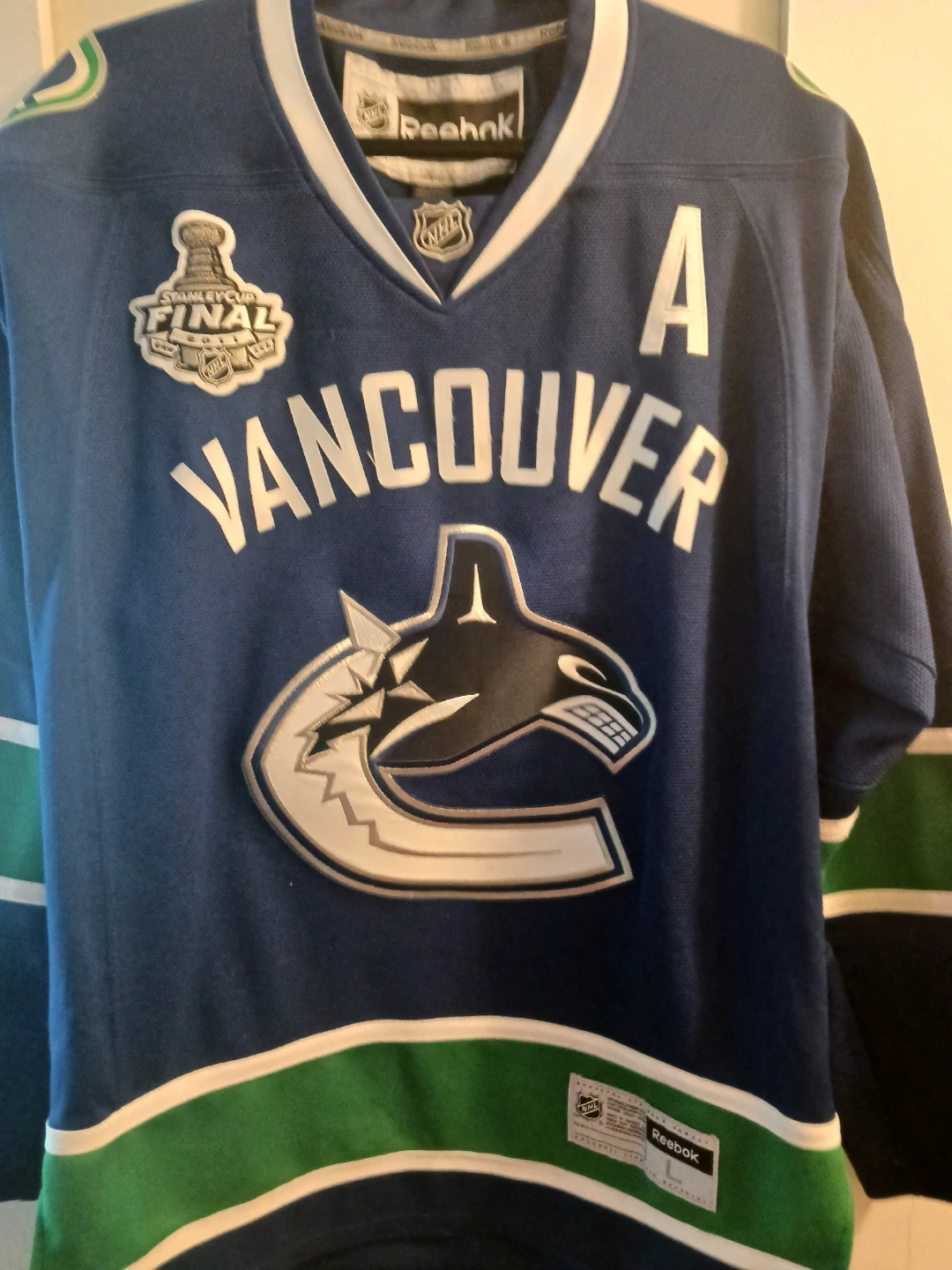 Canucks Jersey and collectibles