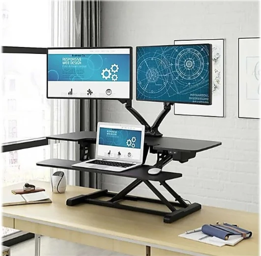 FlexiSpot Motorized Standing Desk - 40" Wide Elect... - photo 3