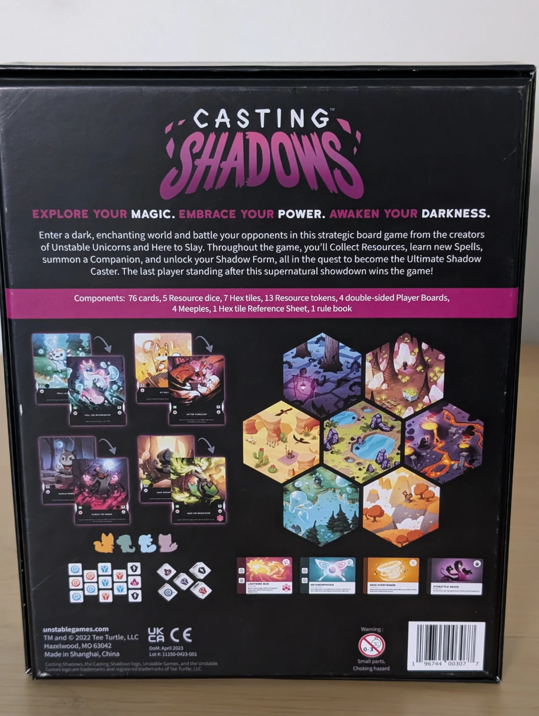 Casting Shadows Board Game - photo 2