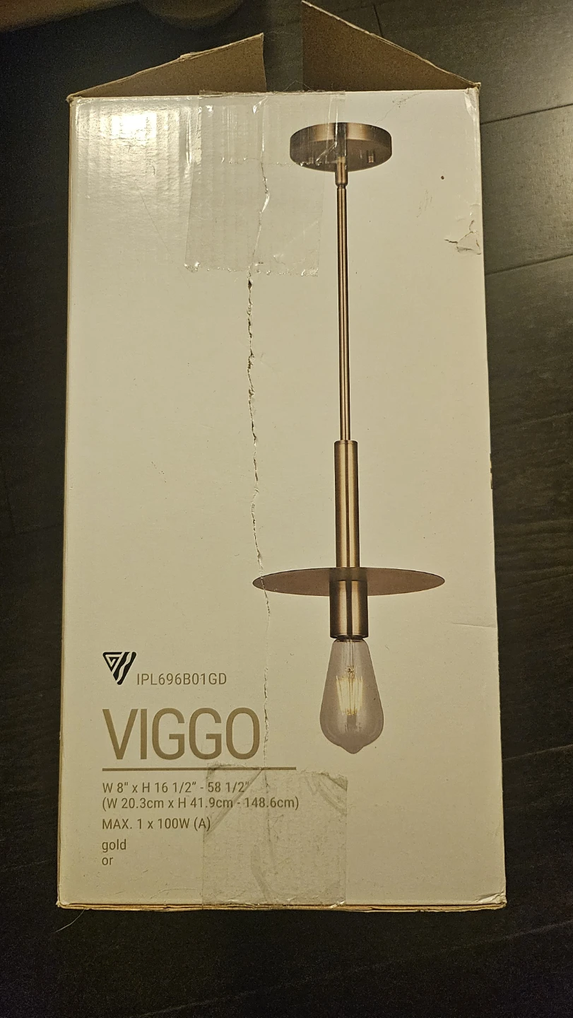 Viggo wired Lighting fixture BNIB - photo 3