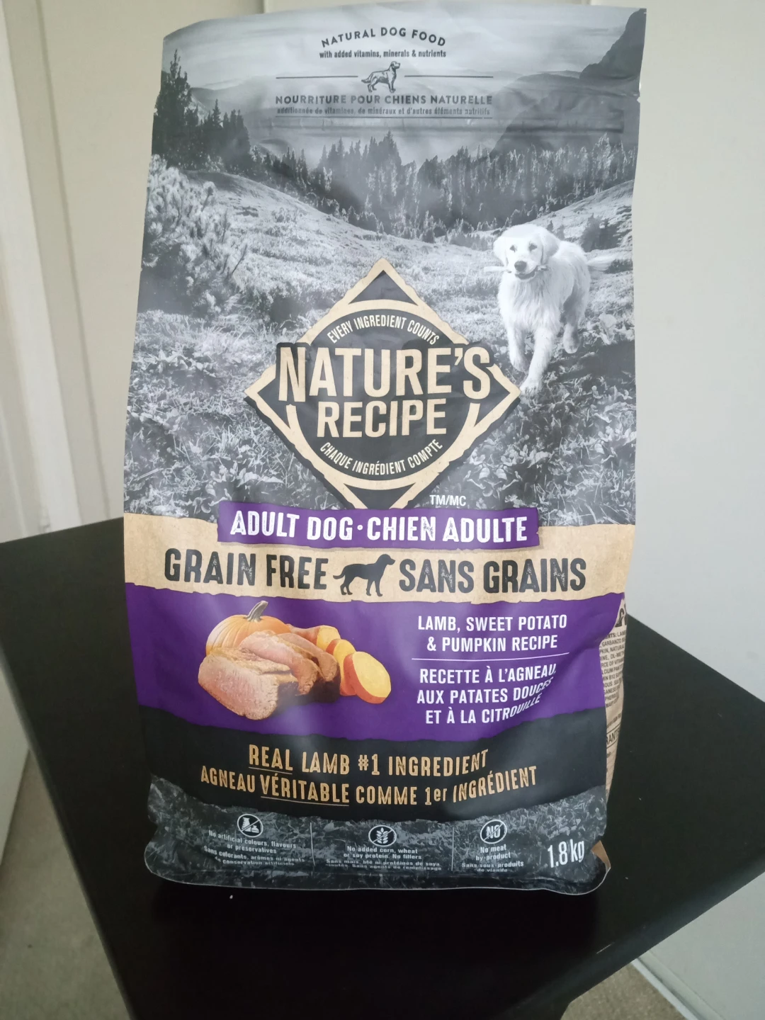 Nature's Recipe Grain Free Adult Dog Food - 1.8kg