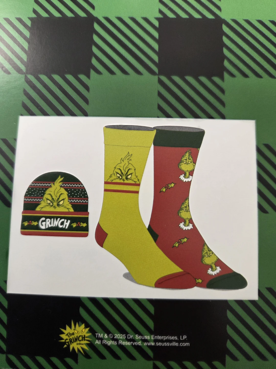 The Grinch Beanie and 2 Pair Sock Set - photo 3
