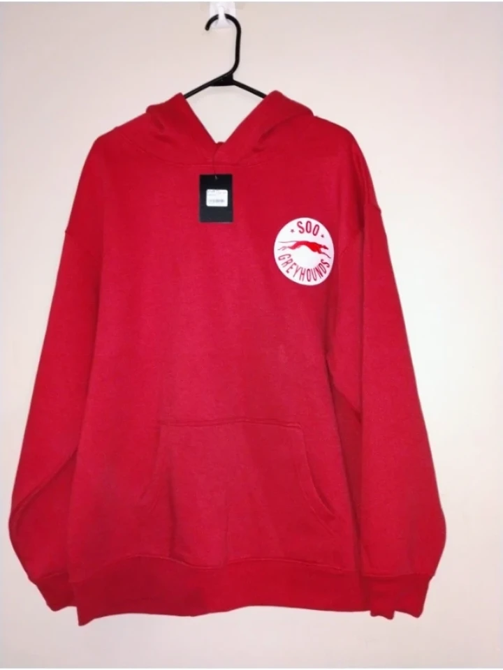 BClutch Soo Greyhounds Hoodie Red