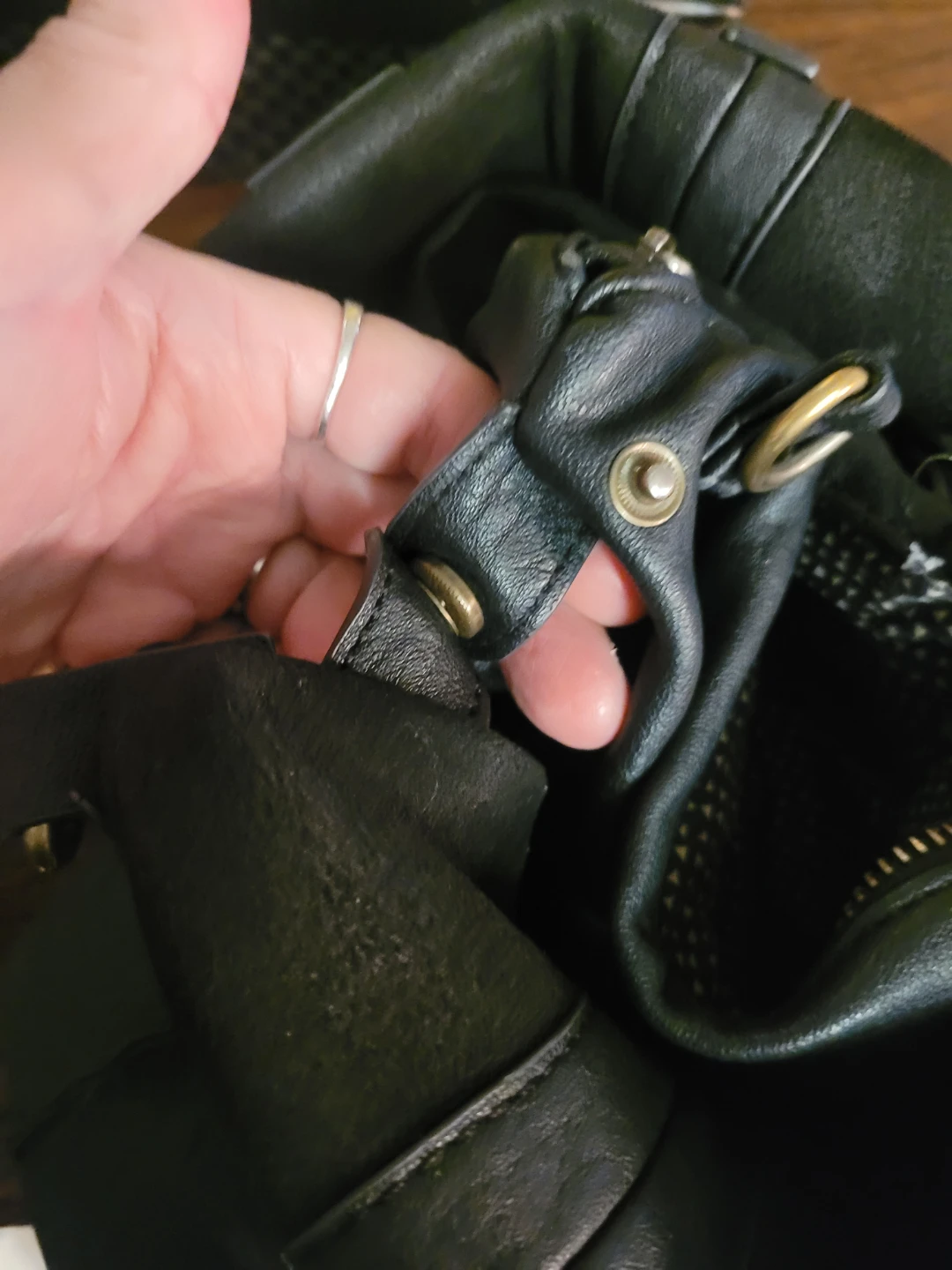 Antik Kraft Black Tote Bag - photo 3