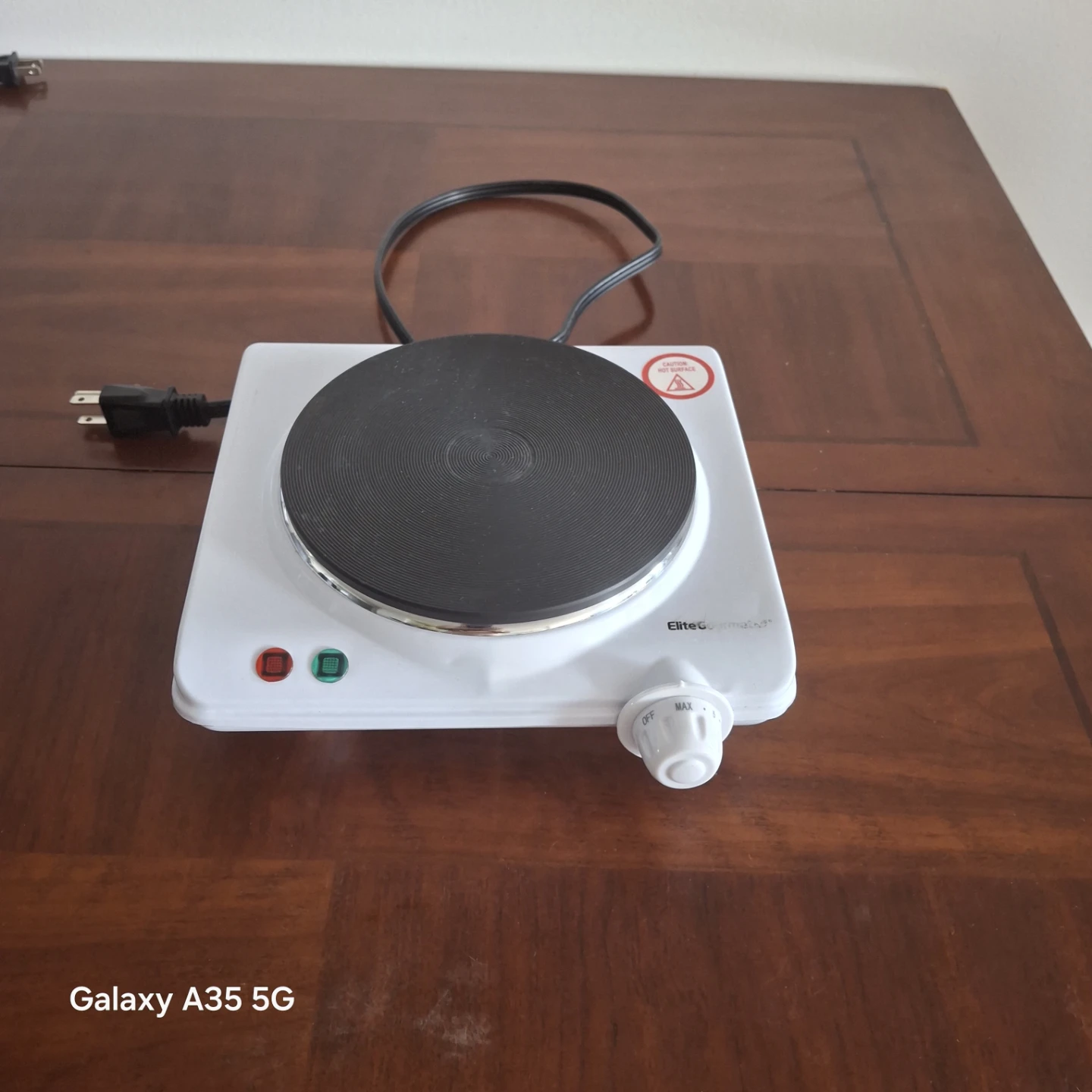 Elite Gourmet Electric Single Burner
